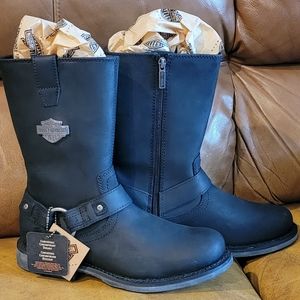 Brand new without box Harley Davidson 8 1/2 mens 10 women after riding boots